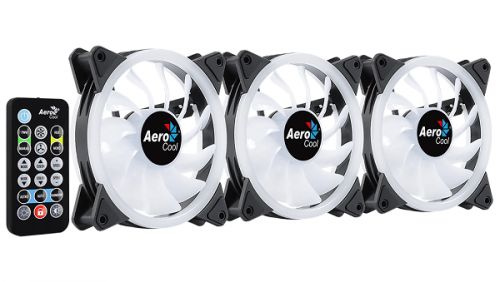 Вентилятор для корпуса AeroCool Duo 12 Pro 4710562752588 3*120x120x25mm, 1000rpm, 33.4 CFM, 19.7 dBA