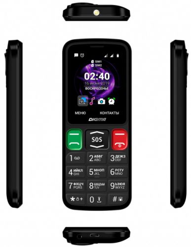 Мобильный телефон Digma Linx S240 LT2060PM_BK - фото 4