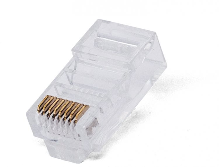 

Коннектор Filum FL-NA-PLUG5E-2 RJ-45, 5E кат., 8p8c, 6 мкм, универсальный, для одножильного и многожильного кабеля, уп/10 шт, FL-NA-PLUG5E-2