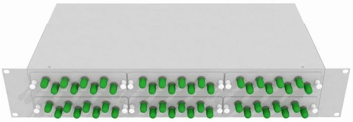 TopLAN КРС-Top-2U-48ST/A-OS2-GY