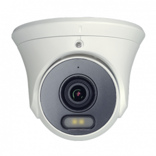 Видеокамера IP Tantos TSi-Ee50FPN ColorView 5-ти мегапиксельная уличная купольная с LED подсветкой белого цвета