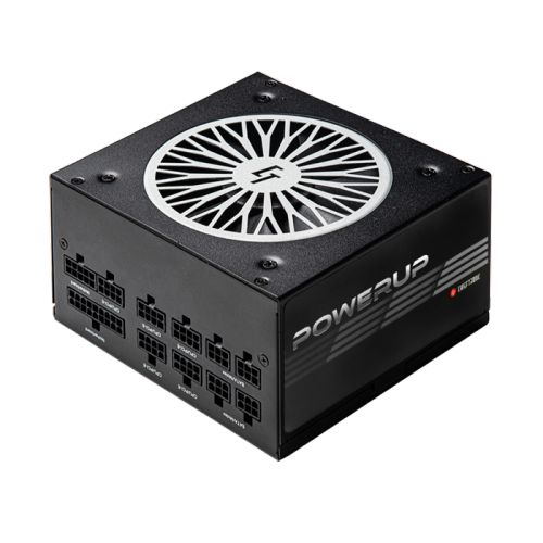 Блок питания ATX Chieftec PowerUp 750W GPX-750FC 750W, 80 PLUS GOLD, Active PFC, 120mm fan, full cab