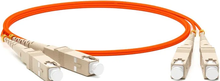 Hyperline FC-D2-50-SC/PR-SC/PR-H-1M-LSZH-OR