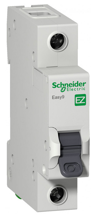 

Автоматический выключатель Schneider Electric EZ9F14110 однополюсный 10А В 4,5кА 230В EASY 9, EZ9F14110