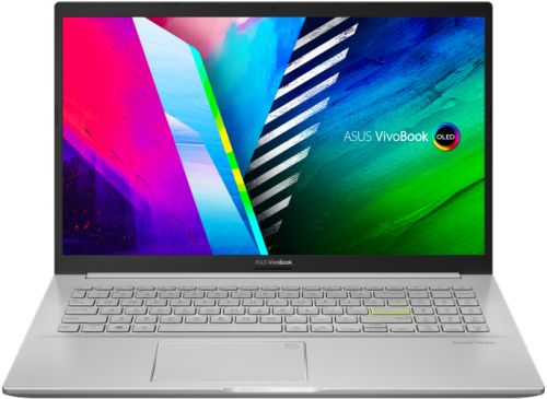 Ноутбук ASUS K513EA-L11123T 90NB0SG2-M16510 i3 1115G4/8GB/256GB SSD/UHD graphics/15.6" OLED FHD/WiFi/BT/cam/Win10Home/silver - фото 1