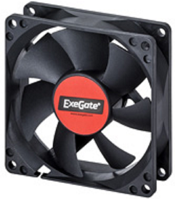 Вентилятор для корпуса Exegate EP12025S2P EX283385RUS 120x120x25 мм, 1600RPM, 26dBA, Sleeve bearing