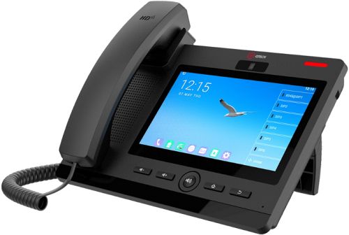 Телефон VoiceIP QTECH QIPP-V600PG V2 Android 9, цветной сенсорный дисплей 7”, 2 порта Ethernet RJ-45