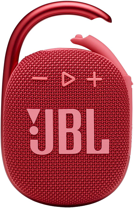 

Портативная акустика 1.0 JBL Clip 4 красная 5W BT 15м 500mAh, Clip 4