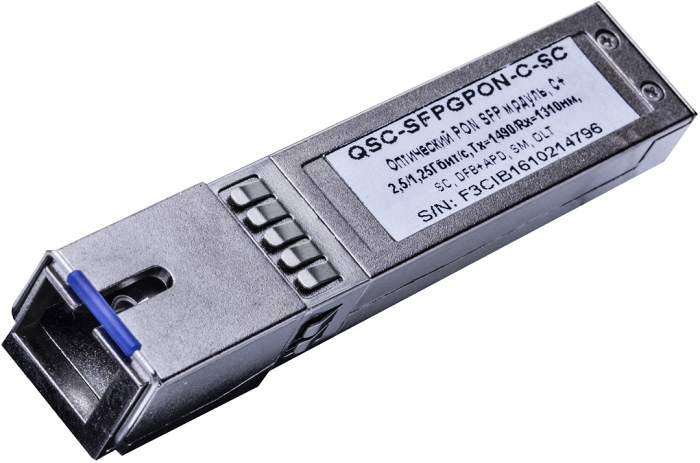 

Модуль QTECH QSC-SFPGPON-C-SC оптический PON SFP, C+, 2,5/1,25Гбит/c, Tx=1490/Rx=1310нм, SC, DFB+APD, SM, OLT, QSC-SFPGPON-C-SC