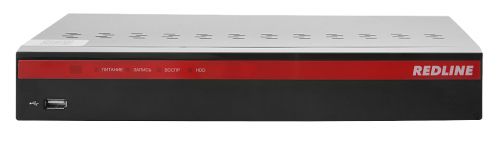 Видеорегистратор REDLINE RL-NVR16C-4H IP-канал 16 каналов, до 12МП, Пропускная способность 320 Мбит/