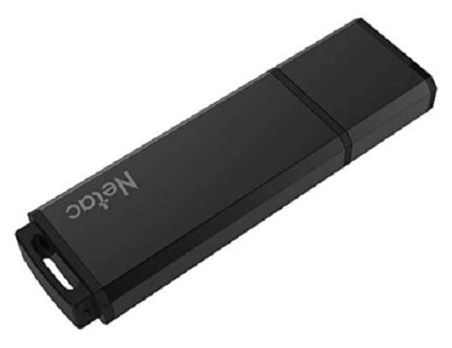 

Накопитель USB 3.0 64GB Netac NT03U351N-064G-30BK U351, металлическая чёрная, NT03U351N-064G-30BK