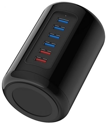 Концентратор USB 3.0 Orico RH4CS-BK