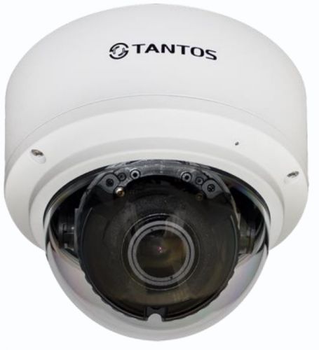 Видеокамера IP Tantos TSi-Ve25VPA 2Мп купольная антивандальная уличная с вариофокальным объективом и