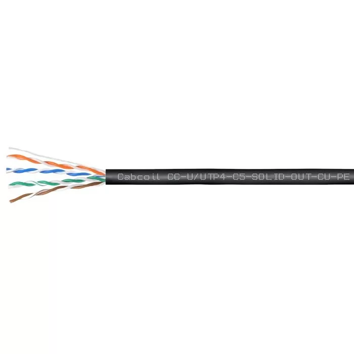 Cabcoil CC-U/UTP4-C5-SOLID-OUT-CU-PE