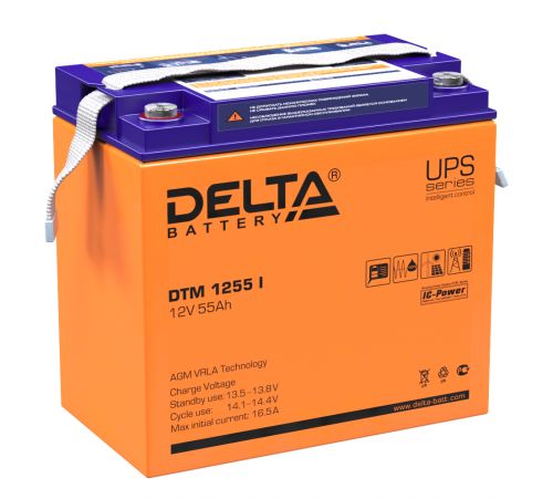 Батарея Delta DTM 1255 I - фото 1