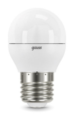 

Лампа светодиодная Gauss 105102207-S LED Globe E27 7W 4100K step dimmable 1/10/100, 105102207-S