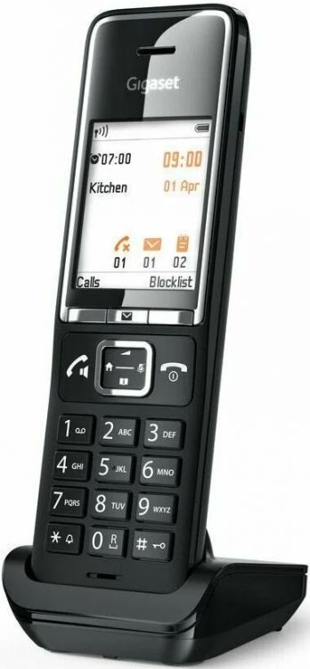 Дополнительная трубка DECT Gigaset Comfort 550HX S30852-H3051-S304 черный для Comfort 550