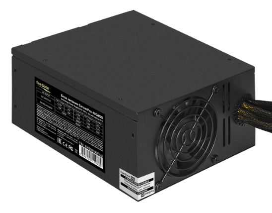 

Блок питания ATX Exegate ServerPRO-400ADS EX292190RUS 400W (APFC, КПД 82% (80 PLUS), 2x8cm fans, 24pin, (4+4)pin, PCIe, 9xSATA, black), ServerPRO-400ADS