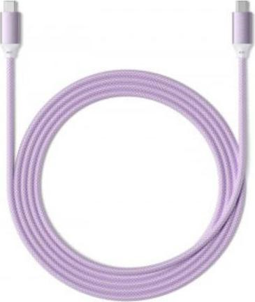 

Кабель интерфейсный Satechi ST-TCC2MV Type-C to Type-C 100W Charging Cable, purple, ST-TCC2MV