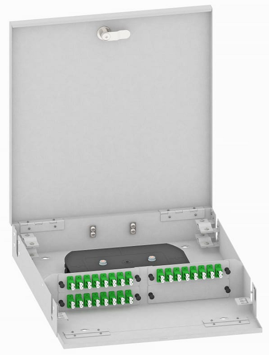 

Кросс оптический настенный TopLAN КРН-Top-48LC/A-OS2-GY 48 LC/APC адаптера, одномодовый, укомплектованный, КРН-Top-48LC/A-OS2-GY