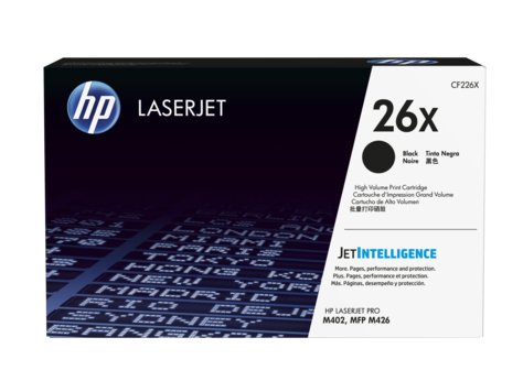 

Картридж HP 26X CF226X для LaserJet M402/M426, 26X