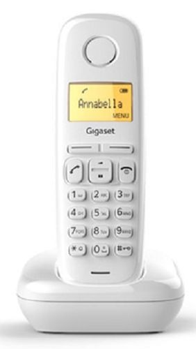 Телефон DECT Gigaset A170 SYS RUS S30852-H2802-S302 белый АОН