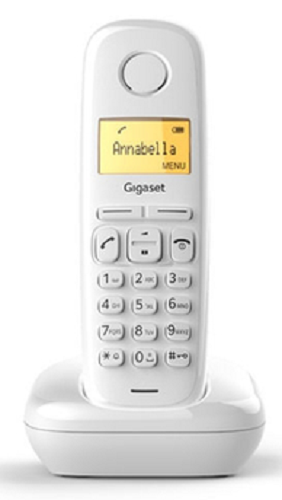 цена Телефон DECT Gigaset A170 SYS S30852-H2802-S302 белый АОН
