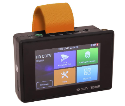 Тестер Tezter TIP-H-4(Hand) AHD/CVI/TVI/CVBS и IP-видеосистем, поддержка ONVIF; 8Mp TVI, 8Mp CVI, 8Mp AHD cctv passive 8mp video balun bnc transceiver hd twisted pair transmitter for 8mp ahd cvi tvi cameras
