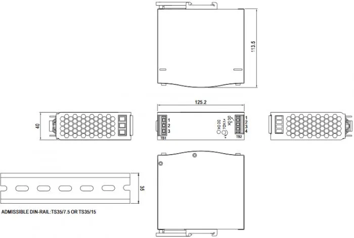 Mean Well WDR-120-12