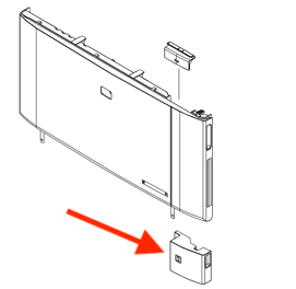 

Запчасть HP RL1-1280 RIGHT LOWER COVER ASSY, RL1-1280