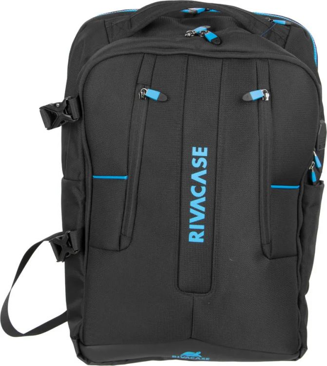 Рюкзак для ноутбука Riva 7860 17.3", черный, полиэстер