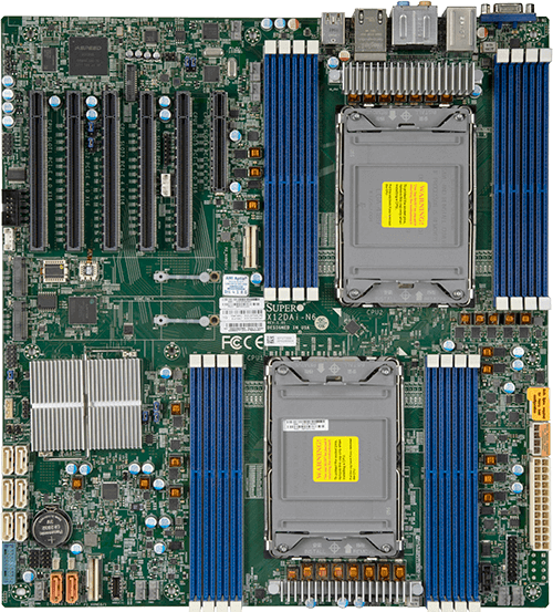 

Материнская плата Supermicro MBD-X12DAI-N6-O LGA-4189 iC621 eATX 16xDDR4 10xSATA3 SATA RAID 2хGgbEth Ret, MBD-X12DAI-N6-O