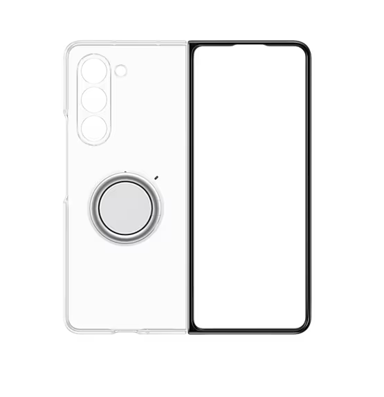 Чехол Samsung EF-XF946CTEGRU (клип-кейс) для Samsung Galaxy Z Fold5 Clear Gadget Case Q5 прозрачный - фото 1
