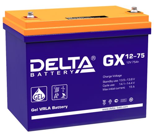 Батарея Delta GX 12-75 - фото 1