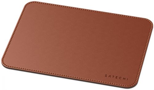 Коврик для мыши Satechi Eco Leather Deskmate ST-ELMPN коричневый, эко-кожа 250 x 190 мм