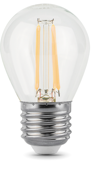 

Лампа светодиодная Gauss 105802105 LED Filament Шар E27 5W 420lm 2700K, 105802105