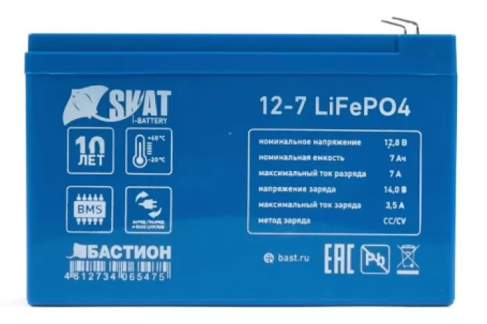 Бастион Skat i-Battery 12-7 LiFePo4