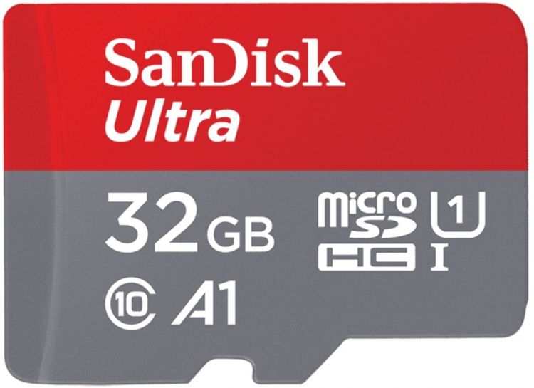 

Карта памяти MicroSDHC 32GB SanDisk SDSQUA4-032G-GN6MN 120MB/s A1 Class 10 UHS-I, SDSQUA4-032G-GN6MN