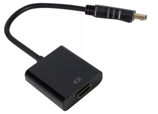 

Кабель-переходник VCOM CG553-B DP(M)/HDMI(F) 0.15m, CG553-B