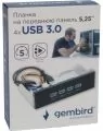 Gembird FP5.25-USB3-4A