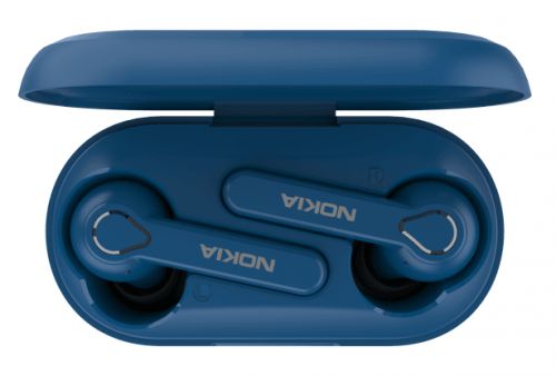 Наушники беспроводные Nokia Lite Earbuds Blue BH-205 8P00000133 - фото 2