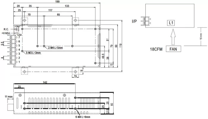 Mean Well SP-150-5