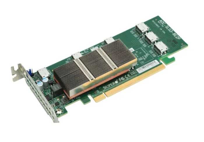 фото Supermicro AOC-SLG3-8E2P-O