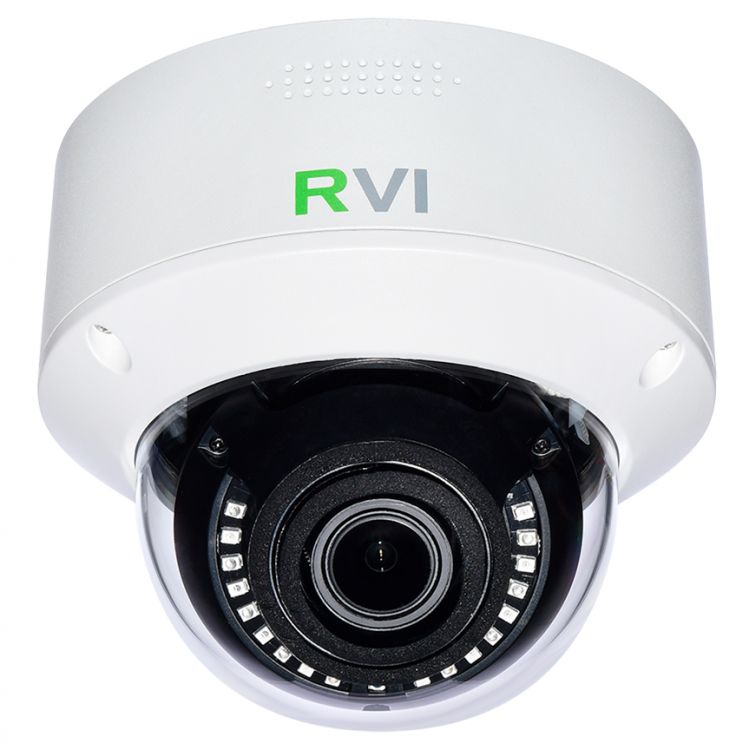 Видеокамера IP RVi RVi-1NCD5069 5Мп купольная в белом корпусе цена и фото