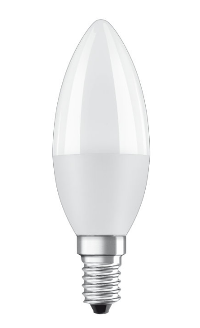 

Лампа светодиодная LEDVANCE 4058075134140 LED Star Classic B 60 6.5W/840 6.5Вт свеча матовая 4000К нейтр. бел. E14 550лм 220-240В пластик. OSRAM, 4058075134140