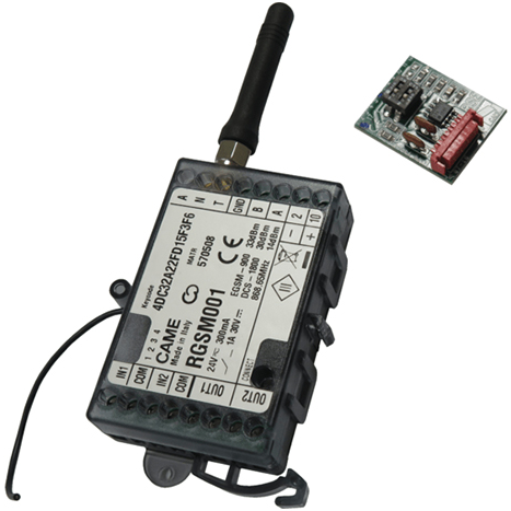 Шлюз CAME RGSM001S (806SA-0020) GSM для управления автоматикой посредством технологии CAME Connect