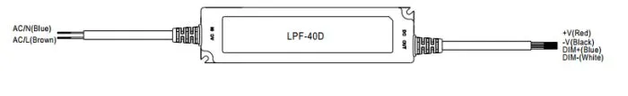 Mean Well LPF-40D-12