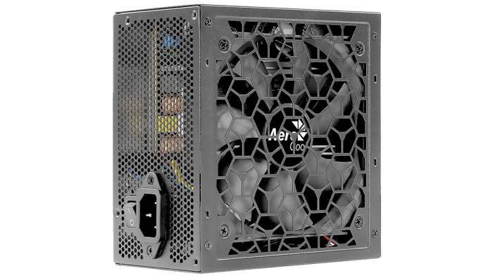 Блок питания ATX AeroCool AERO BRONZE 750W 4710562754001 acive PFC, 80Plus bronze, 120mm fan