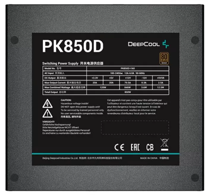 Deepcool PK850D