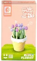 Sembo Block Цветы- тюльпаны
